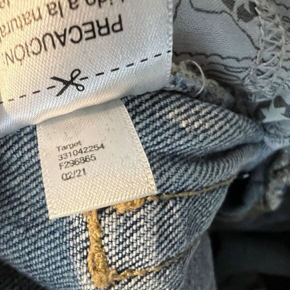 Upcycled Jeans Womens 4 Tapestry Boho Festival High Rise Art To Wear Retro - Picture 8 of 13